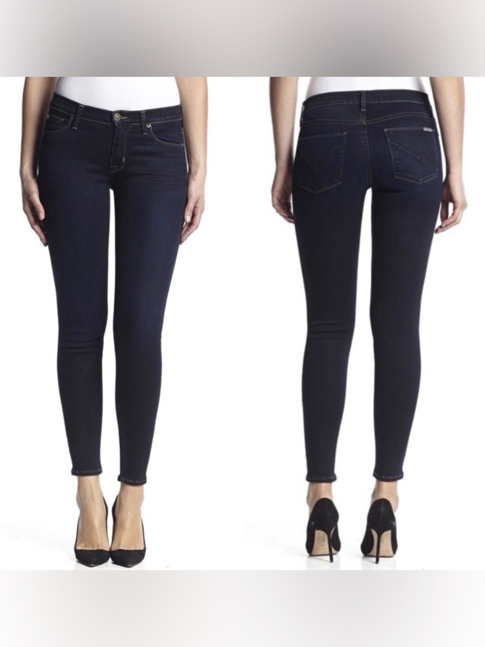 Hudson Krista Super Skinny Jeans 28 Dark Wash Made in USA